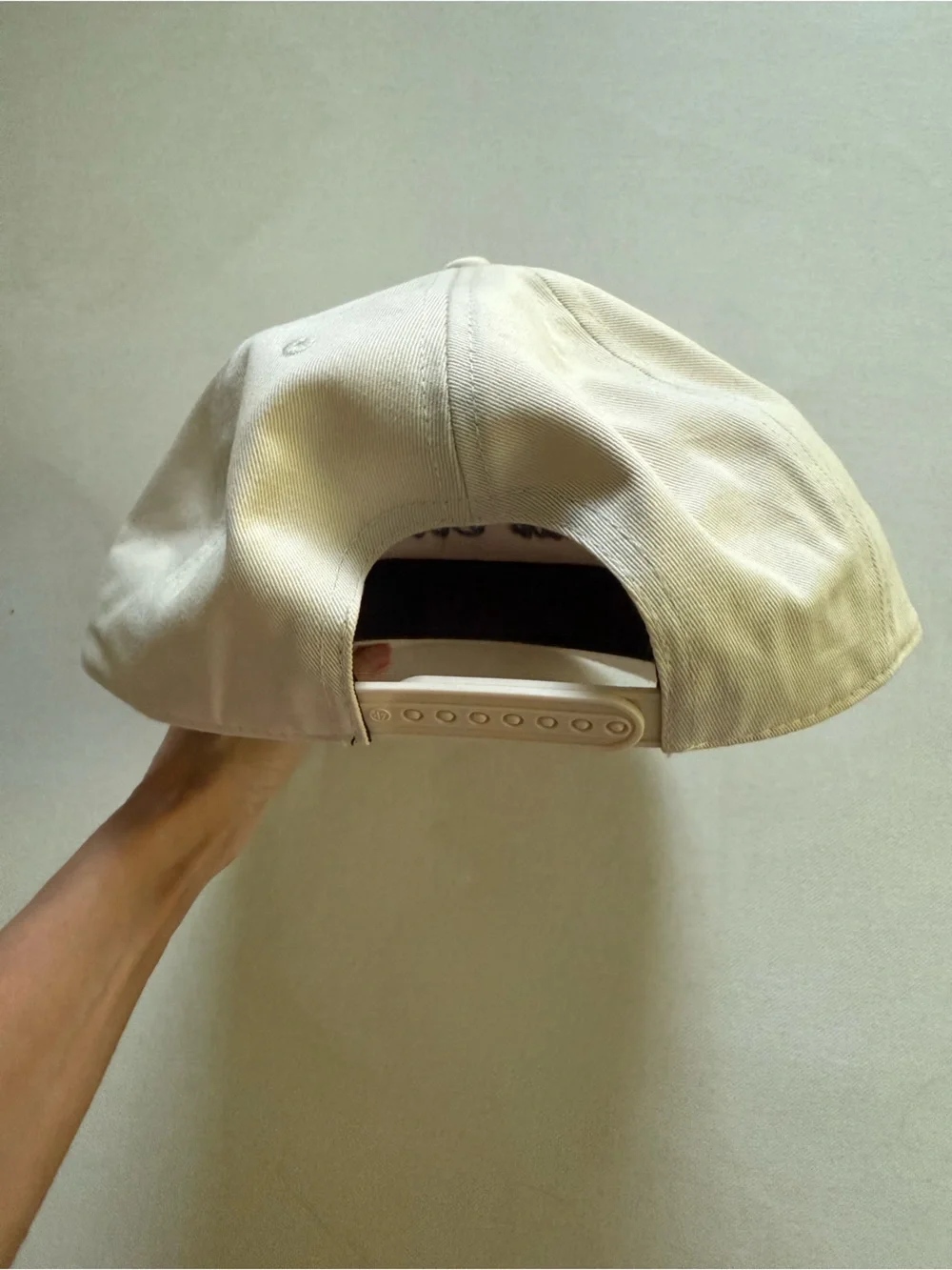 Barstool Sports 47 Baseball Cap with Black Script 'Just Cover'